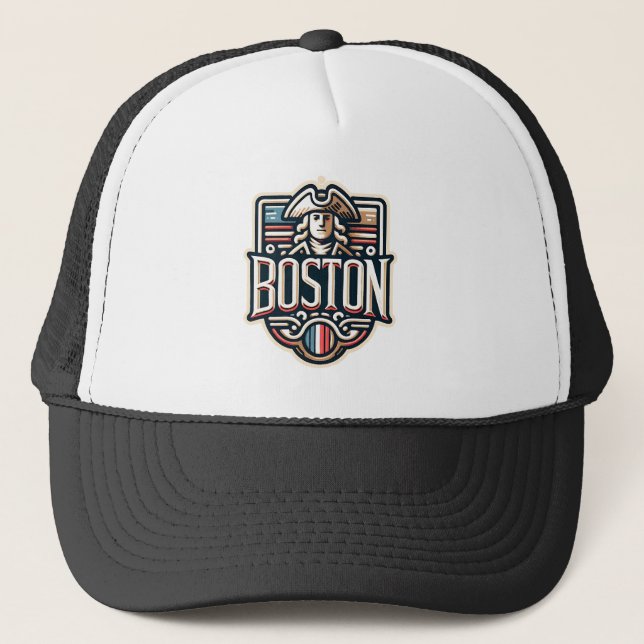 Boston Massachusetts Paul Revere Keps (Framsida)