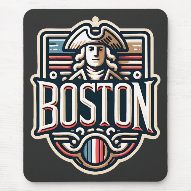 Boston Massachusetts Paul Revere Musmatta (Framsidan)