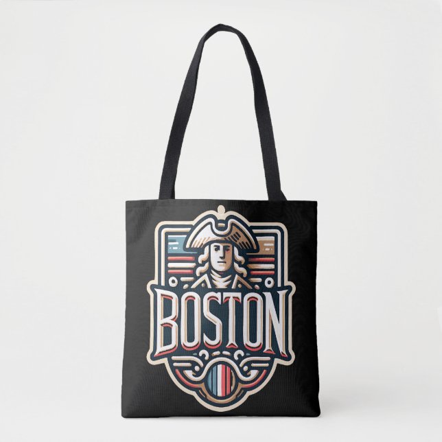 Boston Massachusetts Paul Revere Tygkasse (Framsida)