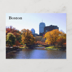 Boston, Massachusetts Postcard Vykort