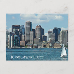 Boston, Massachusetts Postcard Vykort