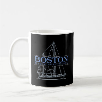 Boston Massachusetts Sailing Kaffemugg