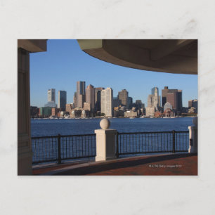 Boston, Massachusetts skyline 2 Vykort