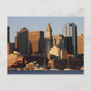 Boston, Massachusetts skyline 5 Vykort