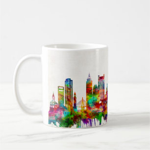 Boston Massachusetts Skyline Kaffemugg