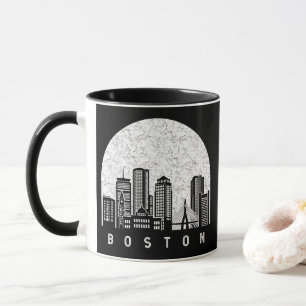 Boston Massachusetts Skyline Mugg