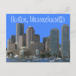 Boston, Massachusetts, Skyline United Stater Vykort