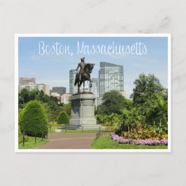 Boston Massachusetts Skyline - USA Vykort