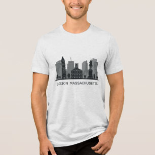 Boston Massachusetts T Shirt
