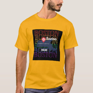Boston, Massachusetts T-shirt