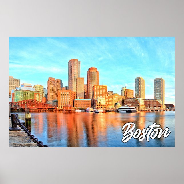 Boston, Massachusetts, USA Poster (Framsidan)