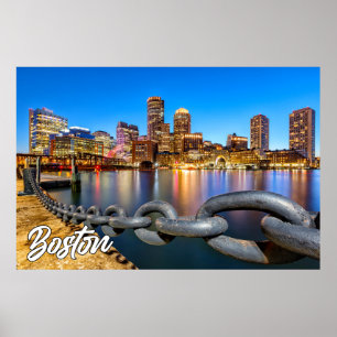 Boston, Massachusetts, USA Poster