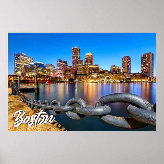 Boston, Massachusetts, USA Poster (Framsidan)