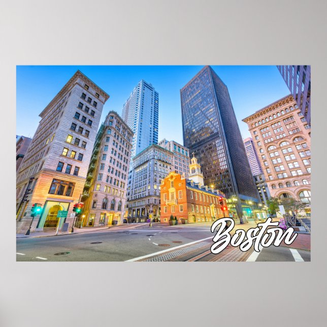 Boston, Massachusetts, USA Poster (Framsidan)