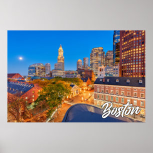 Boston, Massachusetts, USA Poster