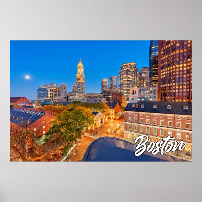 Boston, Massachusetts, USA Poster (Framsidan)