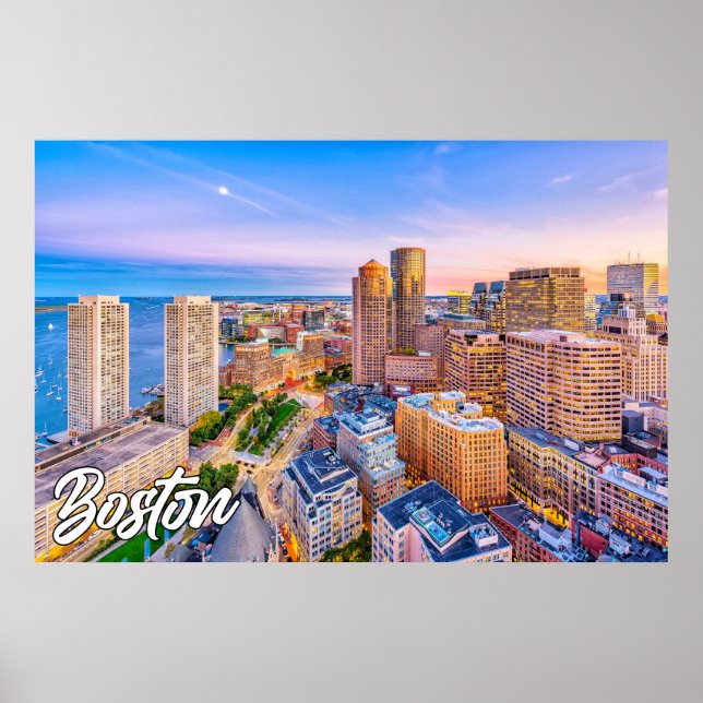 Boston, Massachusetts, USA Poster (Framsidan)