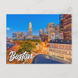 Boston, Massachusetts, USA Vykort