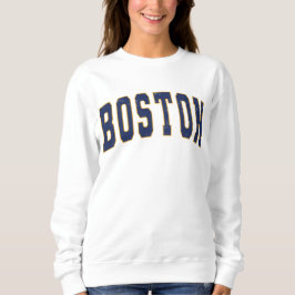 Boston Massachusetts Vintage College Stil T Shirt