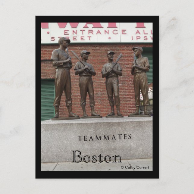Boston, Massachusetts Vykort (Framsida)