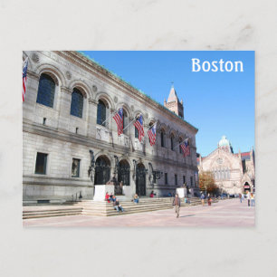 Boston Massachusetts Vykort