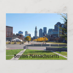 Boston Massachusetts Vykort