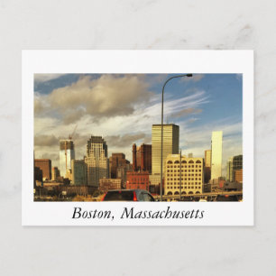 Boston Massachusetts Vykort