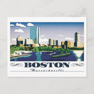 Boston, Massachusetts Vykort
