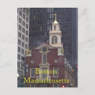 Boston Massachusetts Vykort