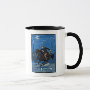 Boston MassachusettsPaul Reveres ritt Mugg