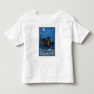 Boston MassachusettsPaul Reveres ritt Tee Shirt