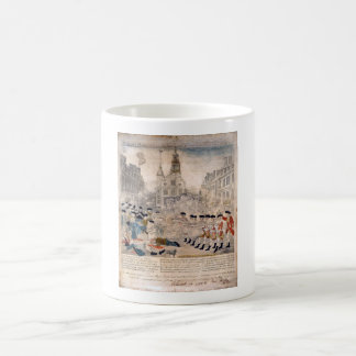 Boston Massacre Paul Revere Kung Street Kaffemugg