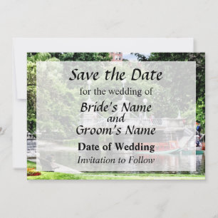 Boston MORSA - Boston Public Garden Bridge Spara Datumet