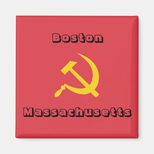 Boston, MORSA Liberal Progressive City Magnet (Framsidan)
