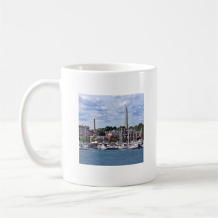 Boston MORSA - Marina with Bunker Backe monument Kaffemugg