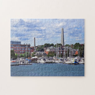 Boston MORSA - Marina with Bunker Backe monument Pussel