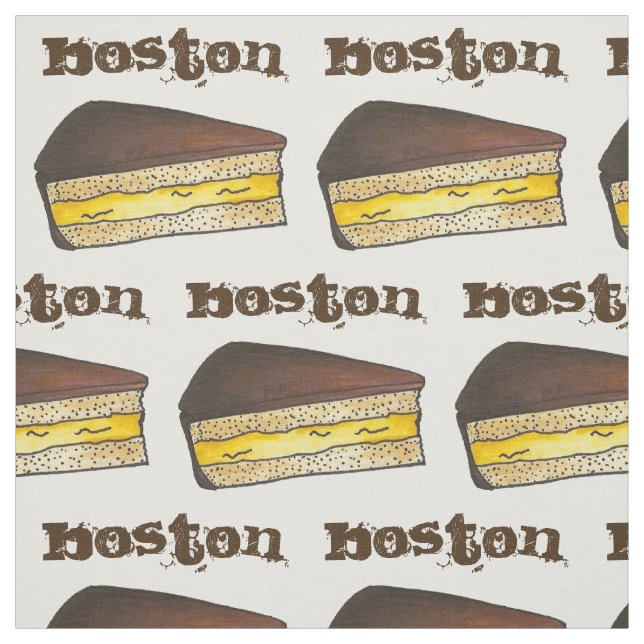 BOSTON MORSA Massachusetts Cream Paj Slice Foodie Tyg (Provkarta)