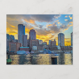Boston, MORSA skyline Vykort