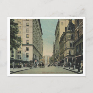 Boston MORSA, Tremont St View 1909 Vykort