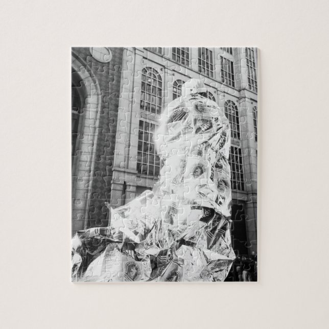 Boston, MORSA USA, Springer i Foil Boston Marathon Pussel (Vertikal)