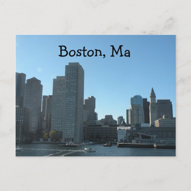 Boston MORSA vykort (Framsida)