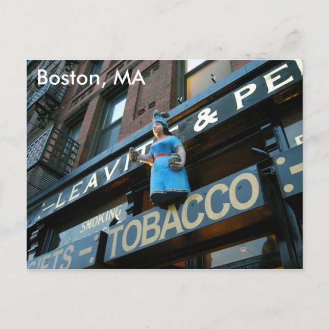 Boston, MORSA Vykort (Framsida)