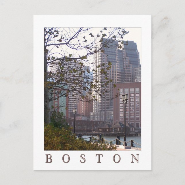 Boston, MORSA Vykort (Framsida)