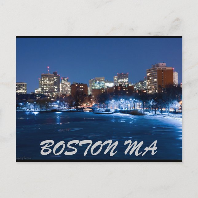 BOSTON MORSA VYKORT (Framsida)