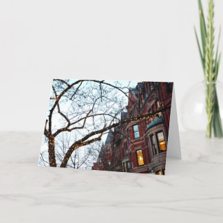 Boston MORSOR under helgdagar Helgkort