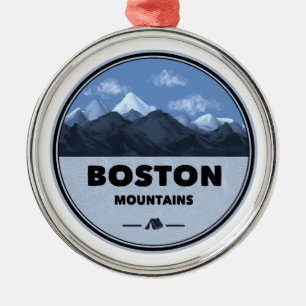 Boston Mountains Arkansas Camping Julgransprydnad Metall