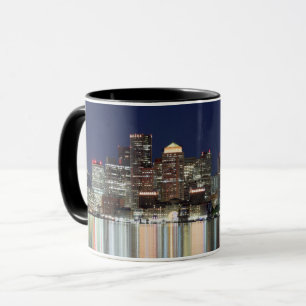 Boston nattpanorama mugg