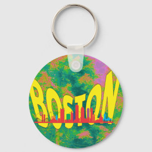 Boston Nyckelring