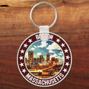 Boston Nyckelring