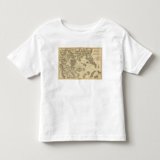 Boston och dess omnejd t-shirt (Framsida)